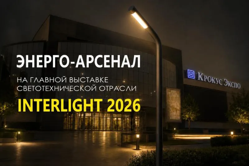 ООО «Энерго-Арсенал» приглашает на выставку Interlight 2026